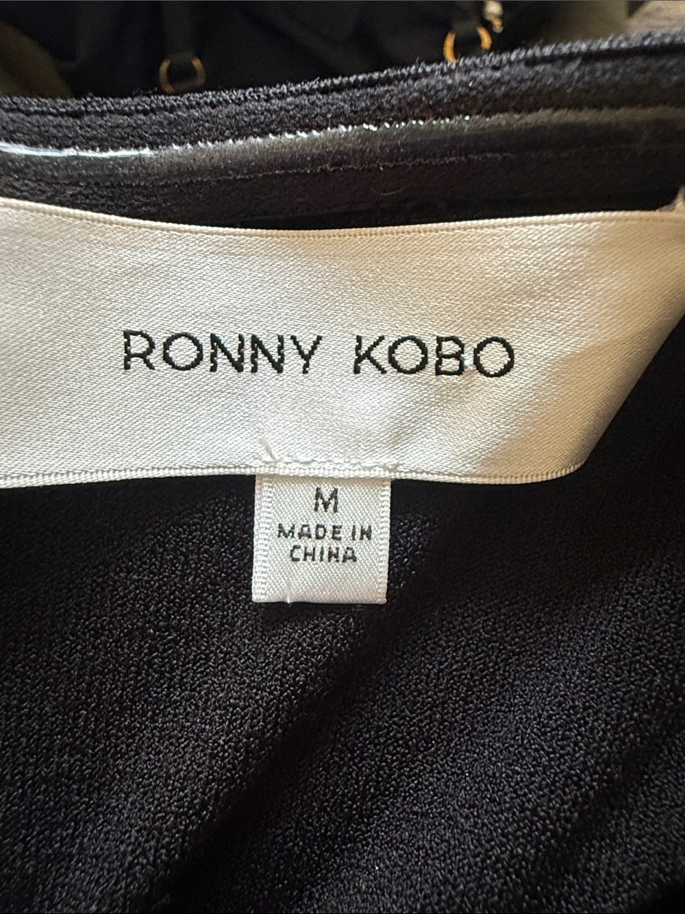 Ronny Kobo Strapless Black & White Mermaid Hem Dress - Picture 4 of 4